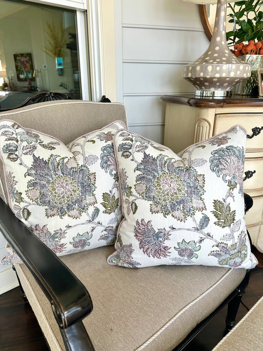 Purple + Green Mulit Color Throw